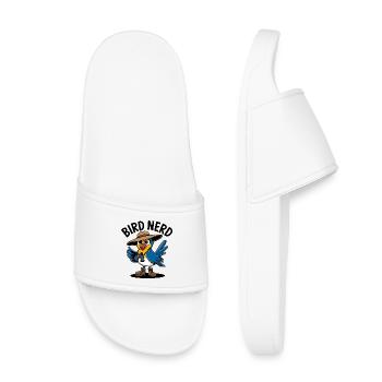 Explorateur nerd d’oiseau - Claquettes enfant - blanc - Devant