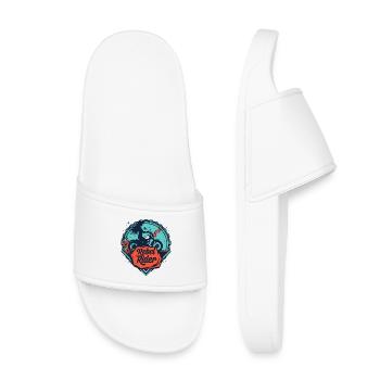 Rebel Rider - Kids’ Pool Sliders - white - Front