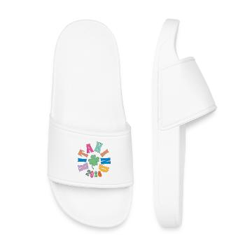 Kita Child 2026 Shamrock - Kids’ Pool Sliders - white - Front