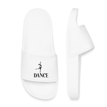 Ballerina Dancing Dance - Kids’ Pool Sliders - white - Front