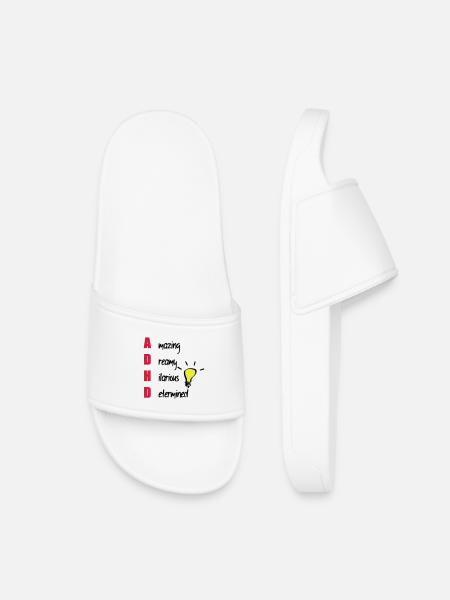 ADHD - Kids’ Pool Sliders - white