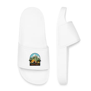 I Hate People - Kids’ Pool Sliders - white - Front