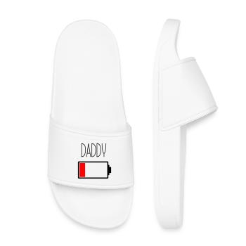 Battery Daddy - Kids’ Pool Sliders - white - Front
