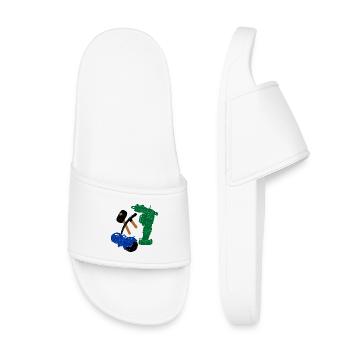 Paver tool for paver - Kids’ Pool Sliders - white - Front