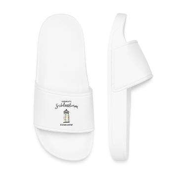 Schlossturm Düsseldorf, iconic landmark - Kids’ Pool Sliders - white - Front