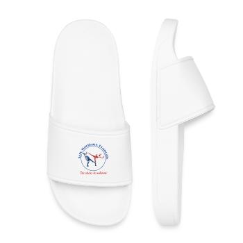 Logo Art Martiaux Français Modern - Claquettes enfant - blanc - Devant