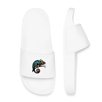 Caméléon - Claquettes enfant - blanc - Devant