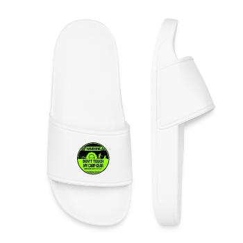 Avertissement de carpe - Claquettes enfant - blanc - Devant