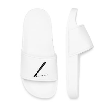 Scalpel blades with cutting line - Kids’ Pool Sliders - white - Front