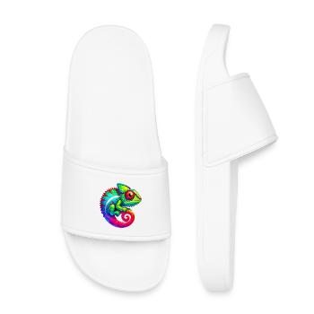 Caméléon - Claquettes enfant - blanc - Devant