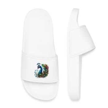 Paon - Claquettes enfant - blanc - Devant