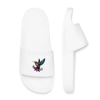 Colibri - Claquettes enfant - blanc - Devant