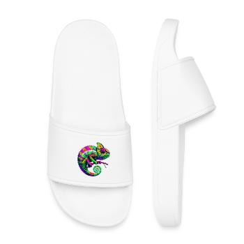 Caméléon - Claquettes enfant - blanc - Devant