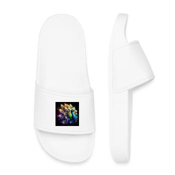 paon - Claquettes enfant - blanc - Devant