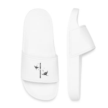 Plongée sous-marine – Tribal Manta Ray Design - Claquettes enfant - blanc - Devant