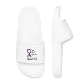 Forts ensemble contre la maladie d’Alzheimer - Claquettes enfant - blanc - Devant