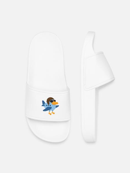 A super bird plane - Kids’ Pool Sliders - white