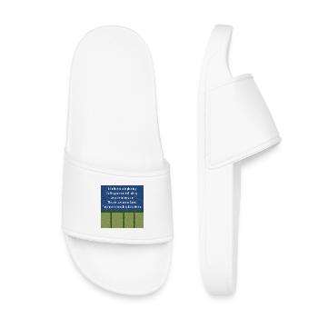 Comptine de protestation entre Farmers Fields UK Labour Government - Claquettes enfant - blanc - Devant
