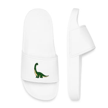 Dino - Claquettes enfant - blanc - Devant