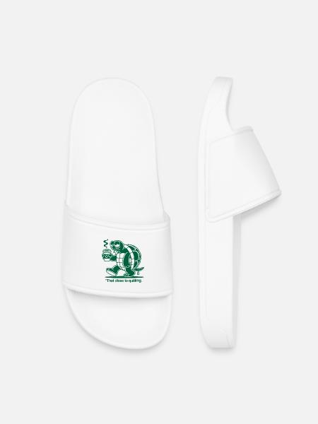 Big fatigue - Kids’ Pool Sliders - white