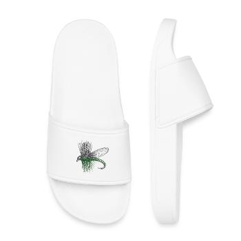 La Mouche du Maître - Claquettes enfant - blanc - Devant
