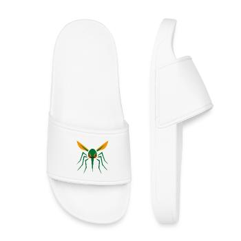 Moustique, Moustique, Insecte, Mal - Claquettes enfant - blanc - Devant