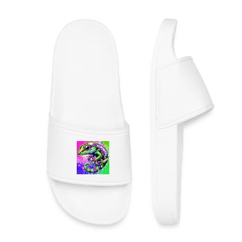 Gecko - Claquettes enfant - blanc - Devant