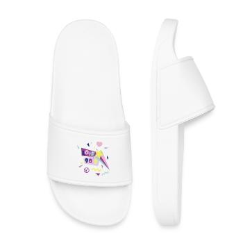 love_90s - Kids’ Pool Sliders - white - Front