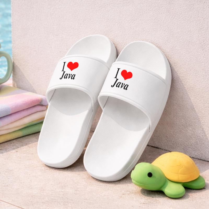J'adore Java Claquettes enfant