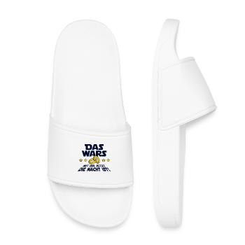 The Wars saying wedding bachelor party - Kids’ Pool Sliders - white - Front