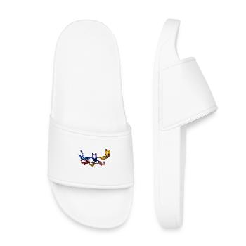 skydivers - Claquettes enfant - blanc - Devant