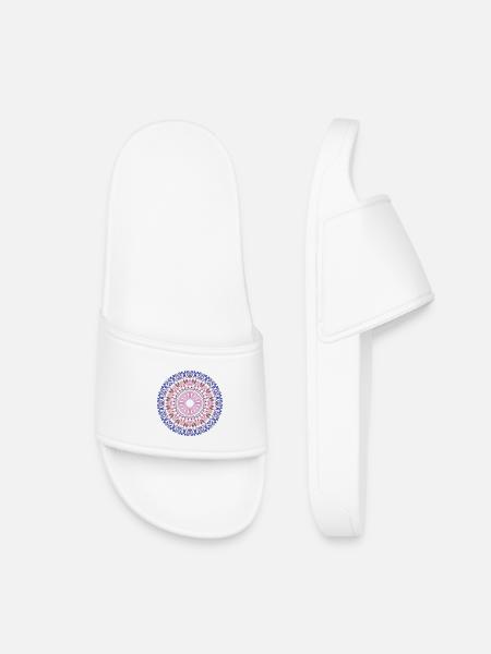 Mandala Mandala - Claquettes enfant - blanc