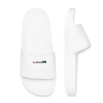 Motorcycle motorbikes evolution development bikers - Kids’ Pool Sliders - white - Front