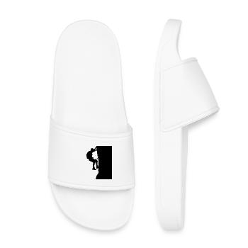 Via Ferrata Walker Silhouette Noir - Claquettes enfant - blanc - Devant