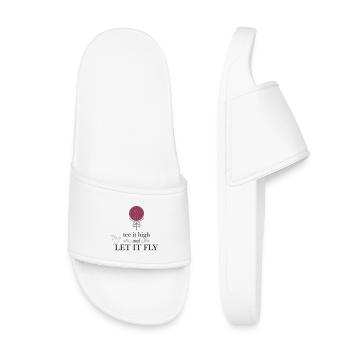 Style de vie golf - Claquettes enfant - blanc - Devant