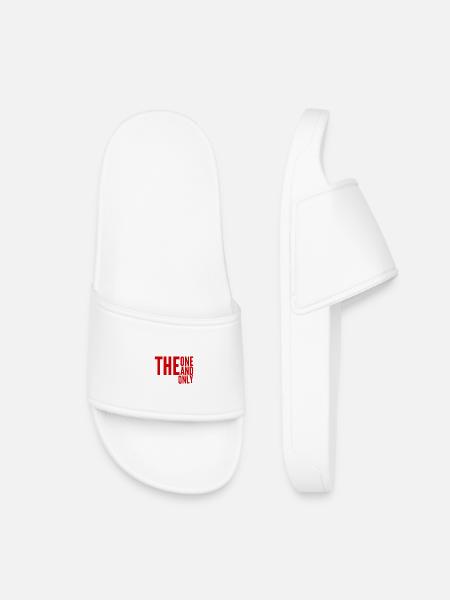 the one and only - Kids’ Pool Sliders - white