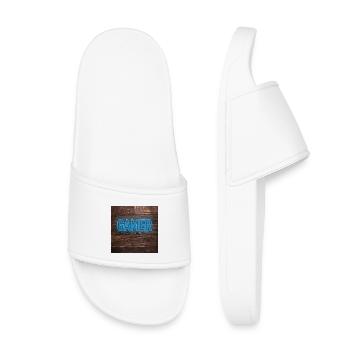 joueur - Claquettes enfant - blanc - Devant
