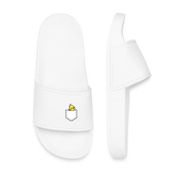 Cockatiel dans ma poche - Claquettes enfant - blanc - Devant