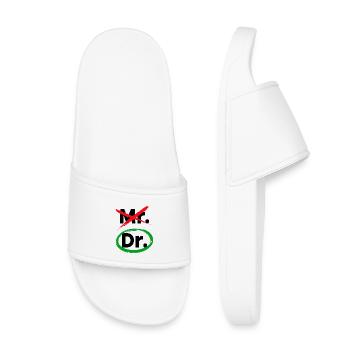Doctor Statement Doctor Specialist Emergency Doctor Occupation Job - Kids’ Pool Sliders - white - Front
