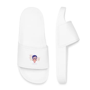 Ruth Bader Ginsburg - Claquettes enfant - blanc - Devant