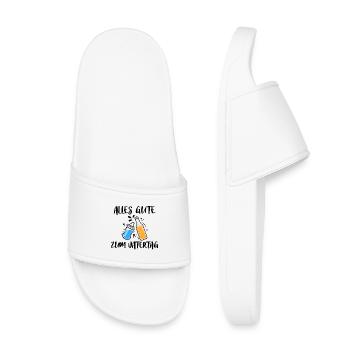 All Good Father's Day Men's Day Best Dad Dad - Kids’ Pool Sliders - white - Front