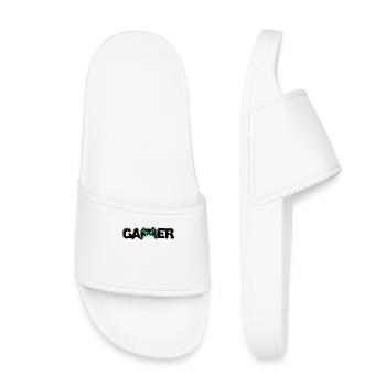Gamer Games Gamecker Contrôleur de console de jeu joueur - Claquettes enfant - blanc - Devant