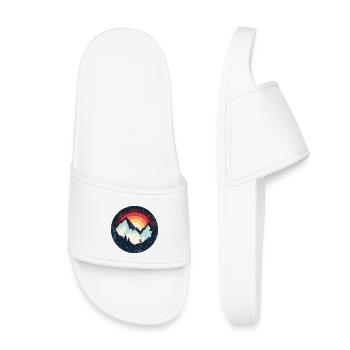 Sunset Ridge Mountain Ride - Kids’ Pool Sliders - white - Front
