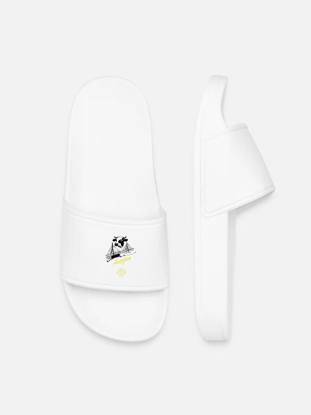 Aveyron - Claquettes enfant - blanc