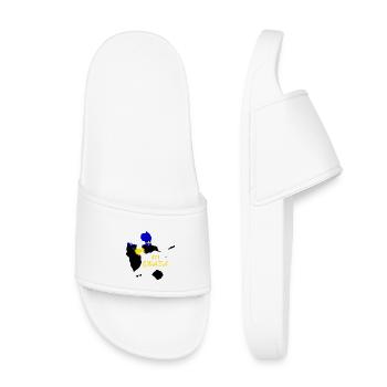 Guadeloupe - Claquettes enfant - blanc - Devant
