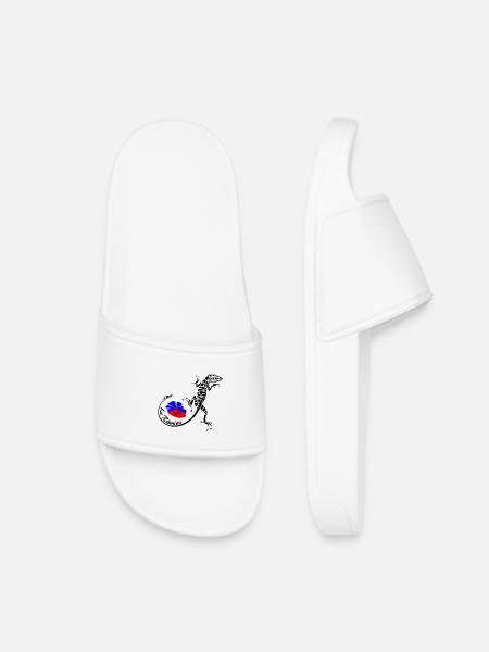 La réunion - Claquettes enfant - blanc
