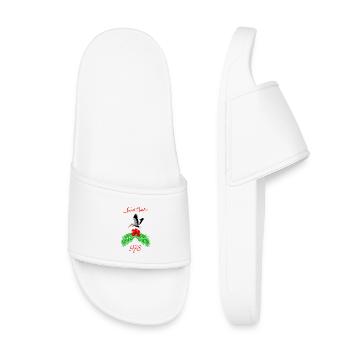 Saint-martin - Claquettes enfant - blanc - Devant