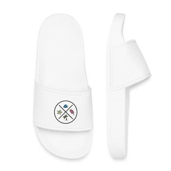 Fun design for summer - Kids’ Pool Sliders - white - Front