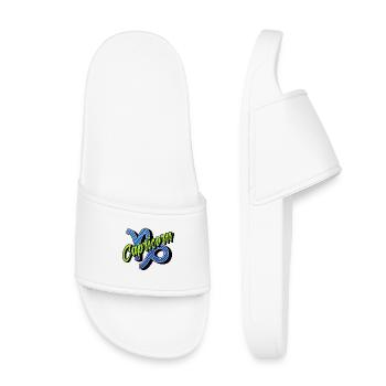 Horoscope Superstition Constellation Capricorne Dicton - Claquettes enfant - blanc - Devant