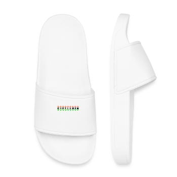 Marées Superstition Capricorne Astrologie Dicton - Claquettes enfant - blanc - Devant